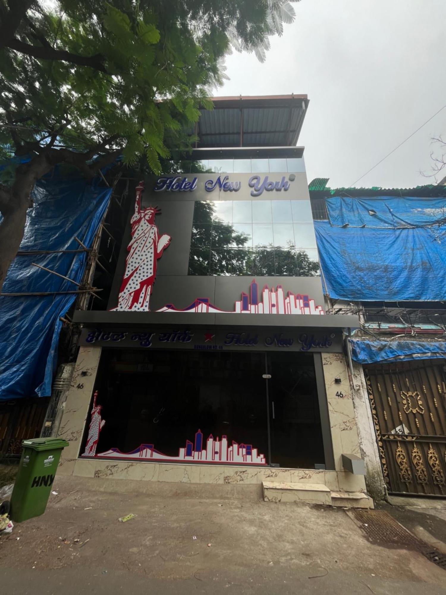 Hotel Newyork By Stayzy Rooms Bombay Exterior foto